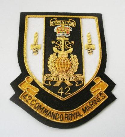 42 COMMANDO ROYAL MARINES BLAZER BADGE