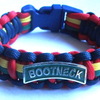 ROYAL MARINES BOOTNECK PARACORD WRISTBAND