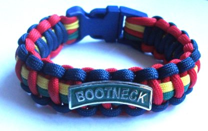 ROYAL MARINES BOOTNECK PARACORD WRISTBAND